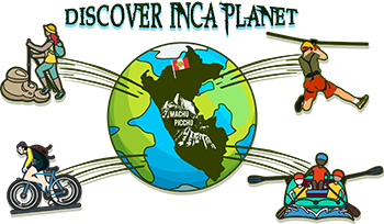 discover inca planet Logo